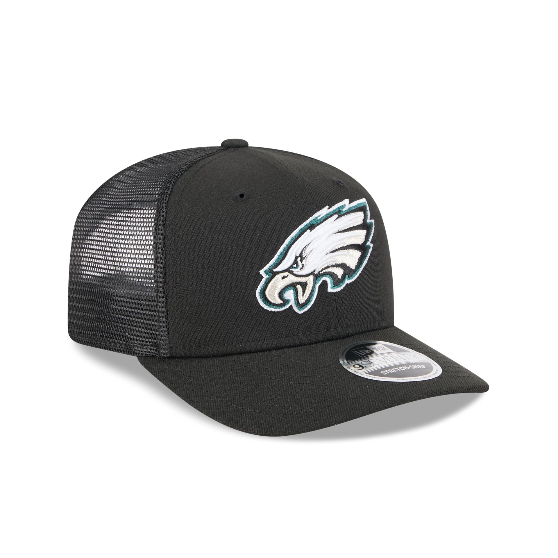 Philadelphia Eagles Team Black 9SEVENTY Trucker Hat - Image 3