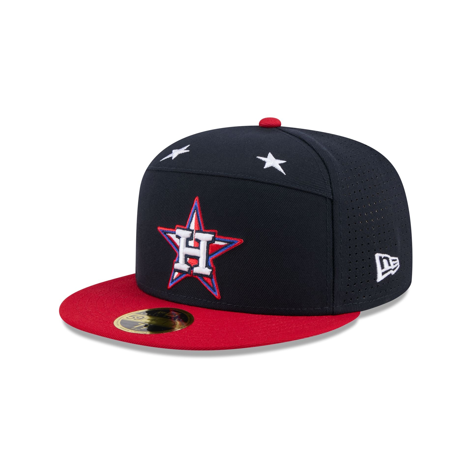Houston Astros 2025 All-Star Game Workout Split Panel 59FIFTY Fitted Hat - Image 3