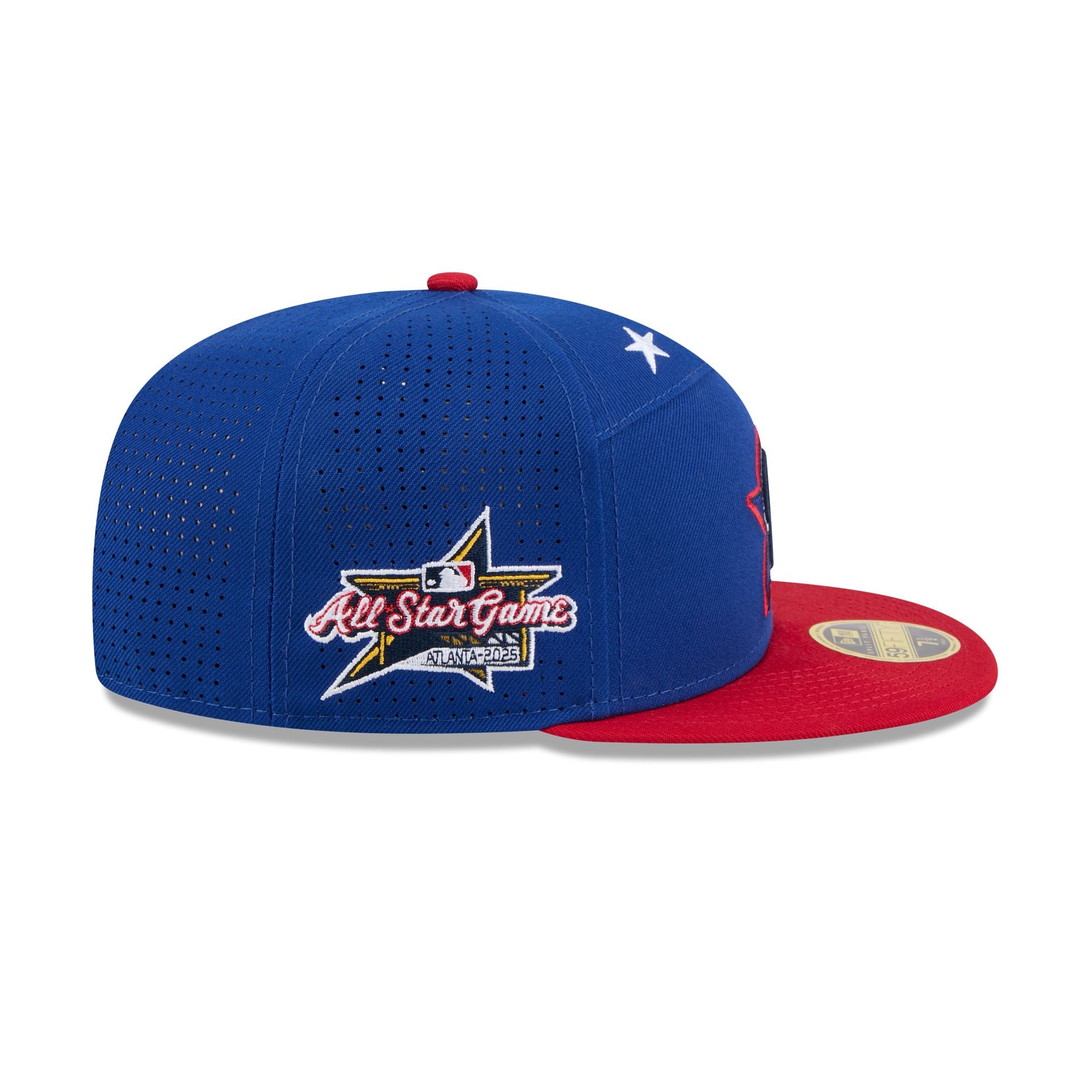 Colorado Rockies 2025 All-Star Game Workout Split Panel 59FIFTY Fitted Hat - Image 4