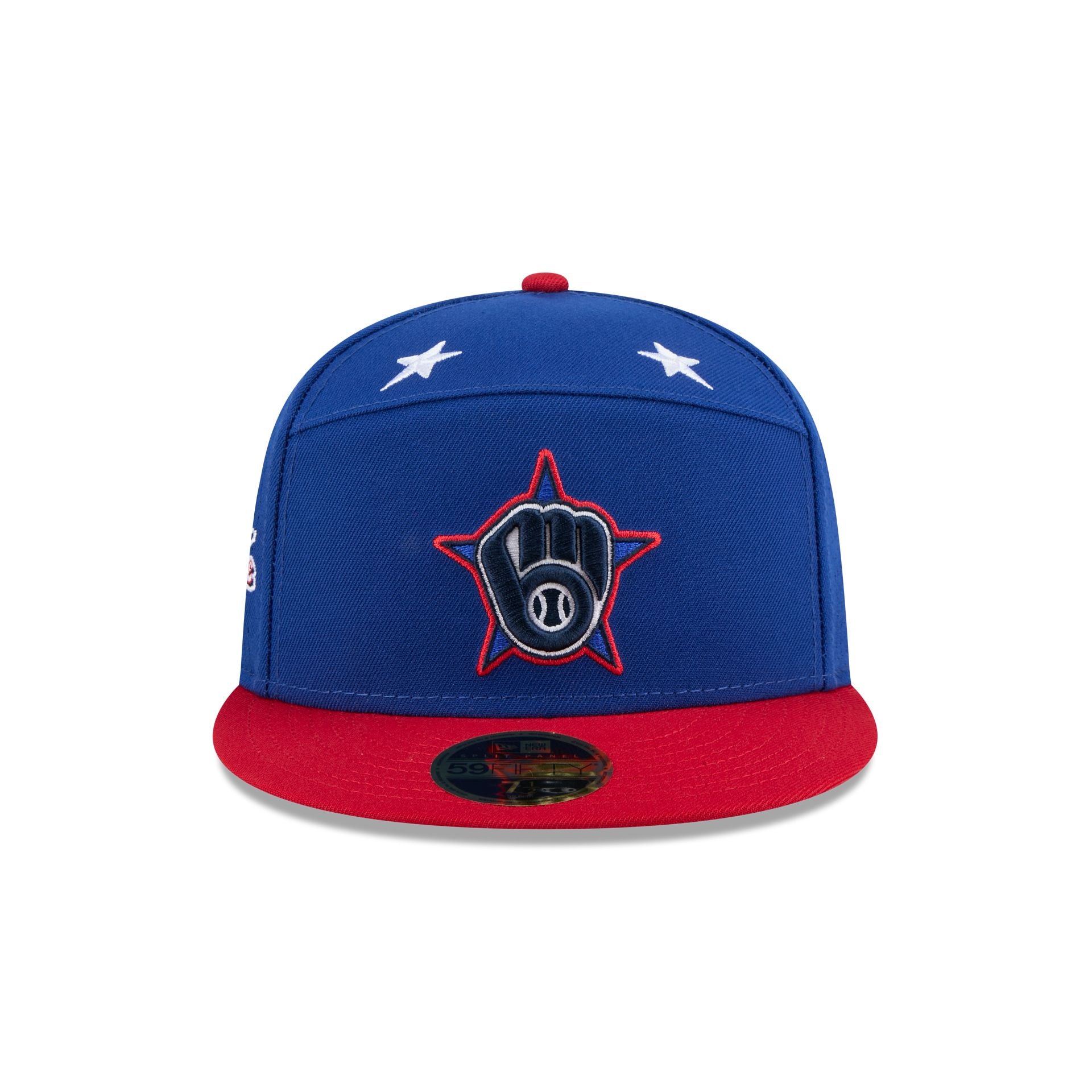 Milwaukee Brewers 2025 All-Star Game Workout Split Panel 59FIFTY Fitted Hat - Image 2