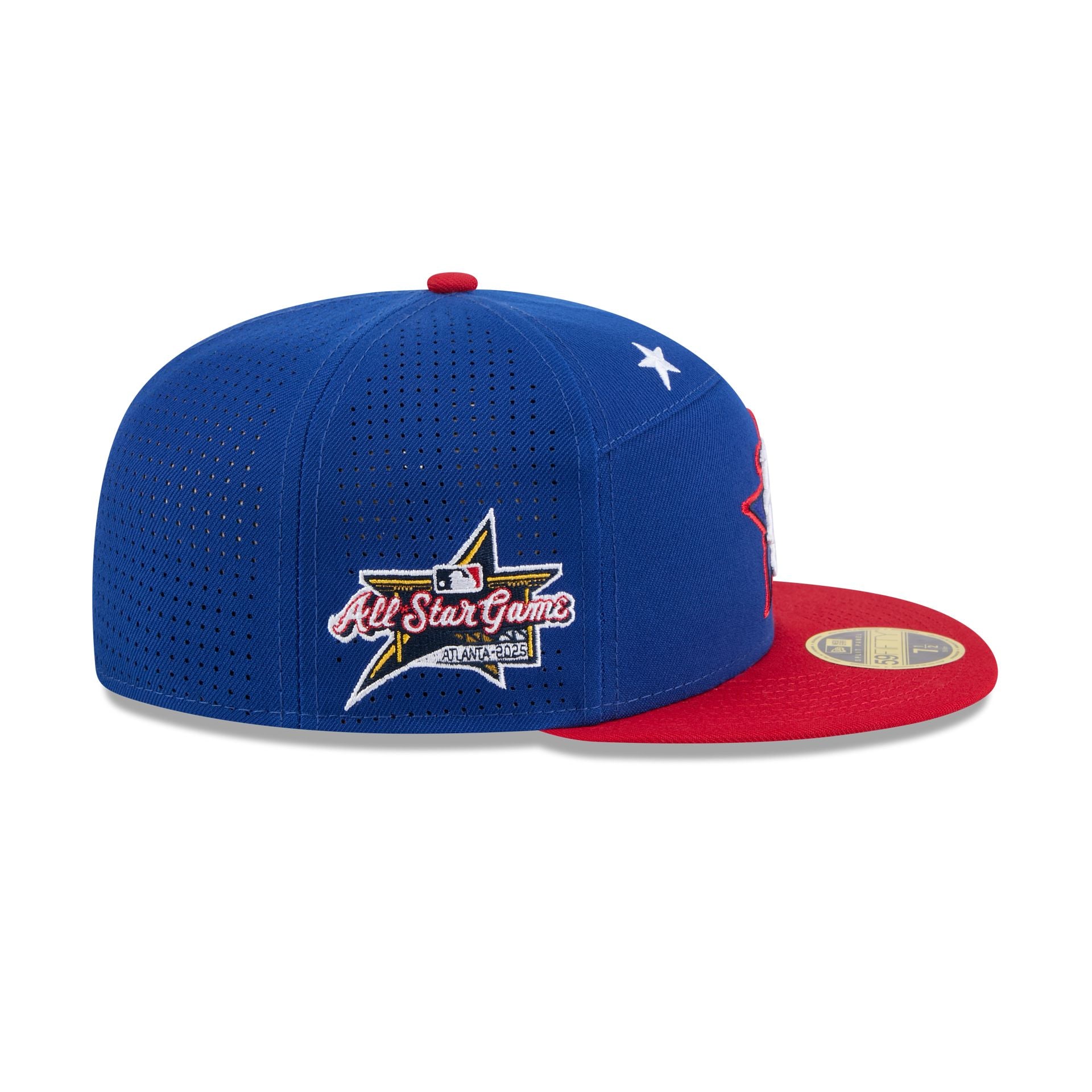 New York Mets 2025 All-Star Game Workout Split Panel 59FIFTY Fitted Hat - Image 4