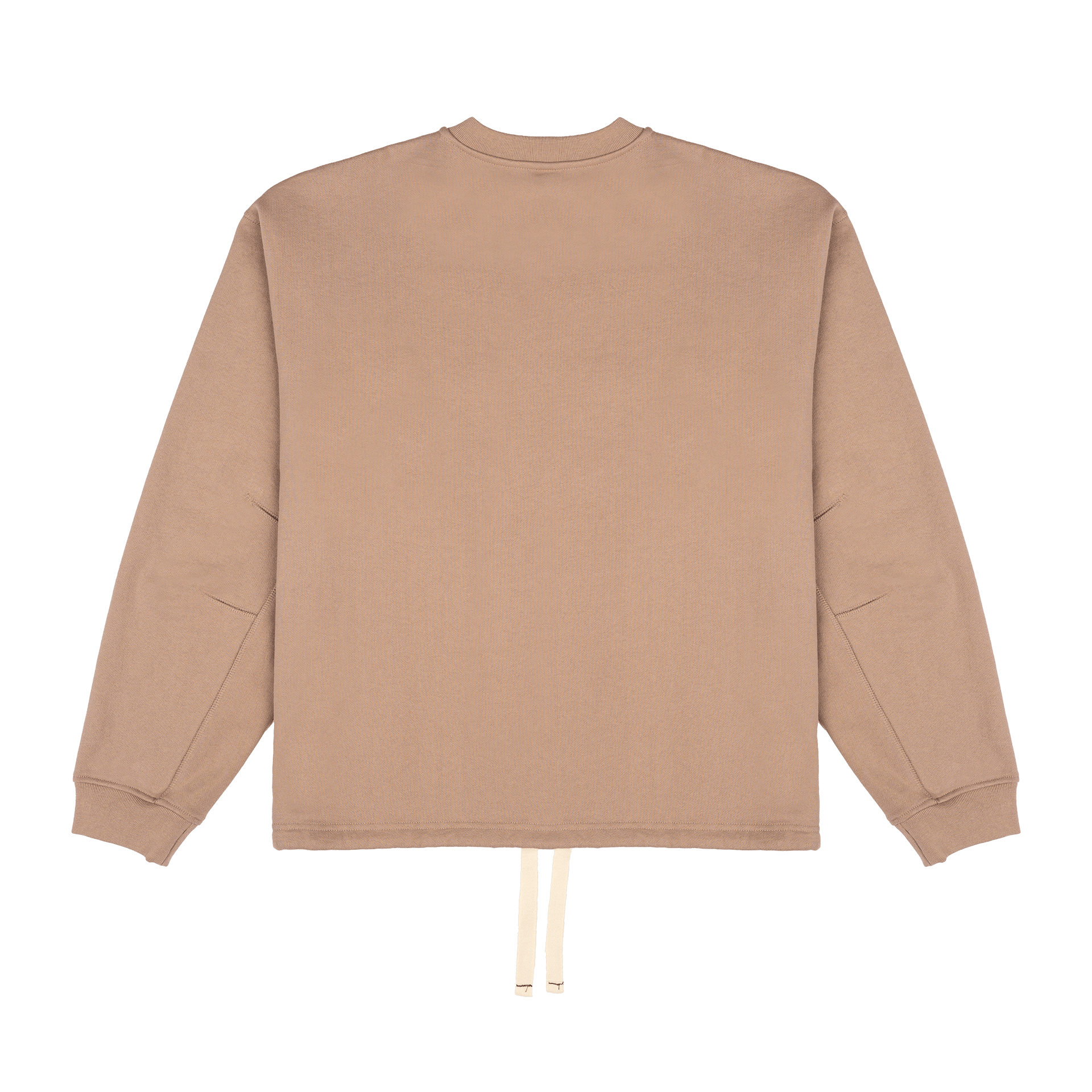 New Era Branded Alden Taupe Gray Crewneck - Image 3