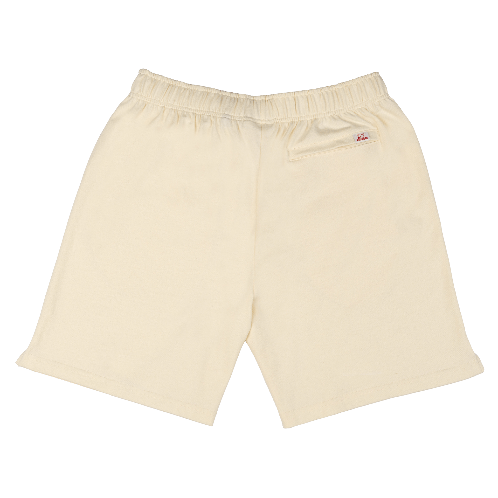 New Era Branded Alden Chrome White Sweatshorts - Image 2