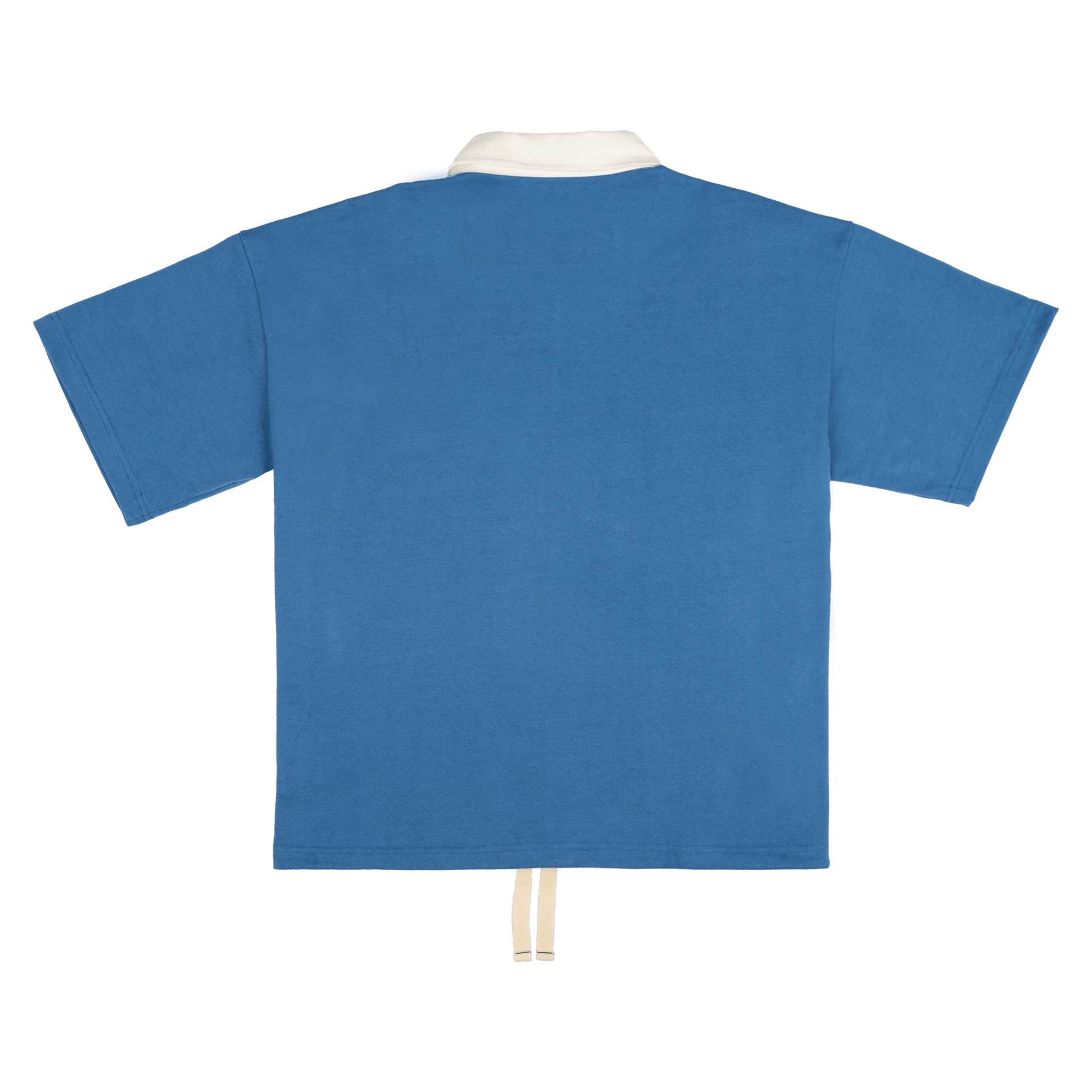 New Era Branded Alden Indigo Rugby Shirt - Image 2