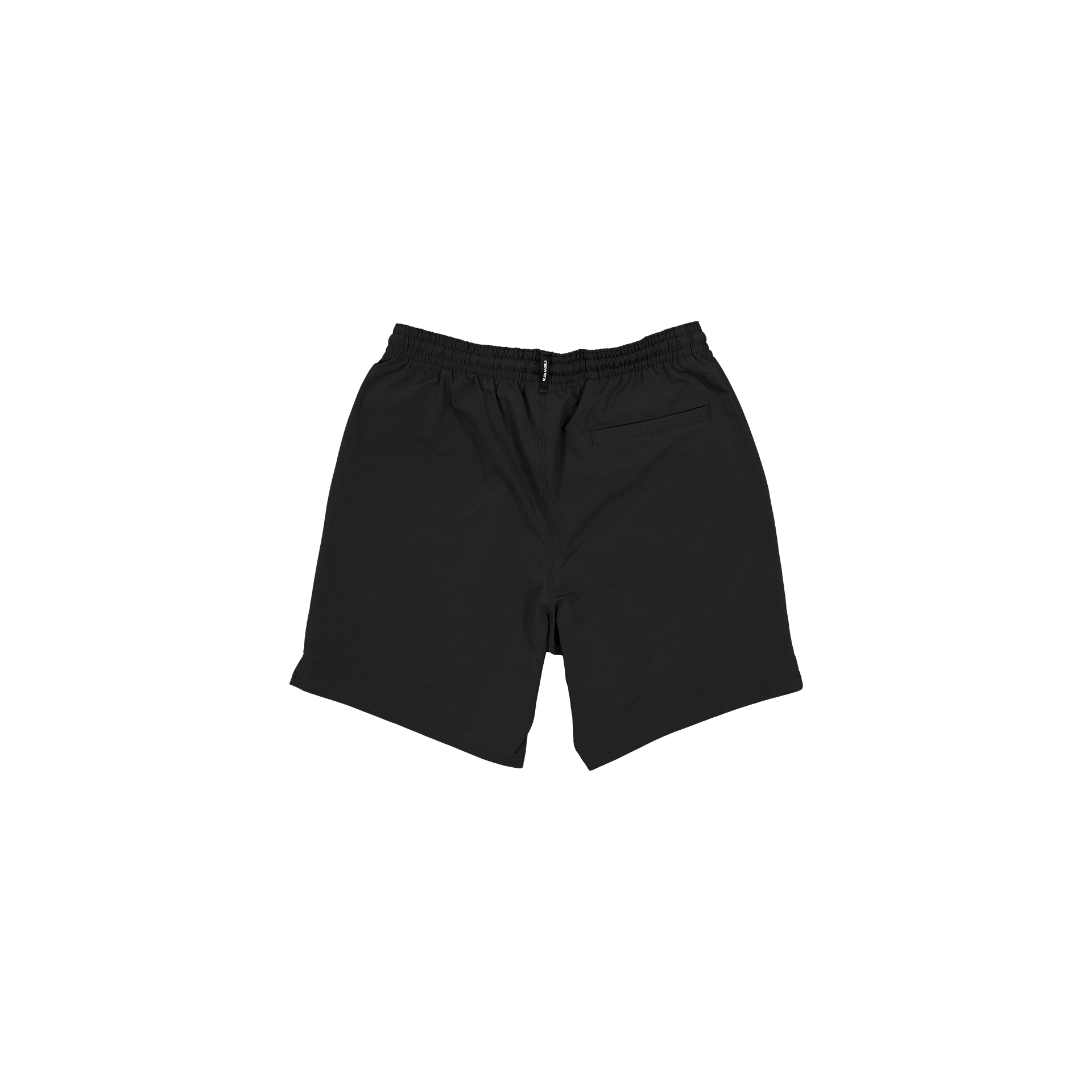 New Era Branded Rhythm Black Shorts - Image 2