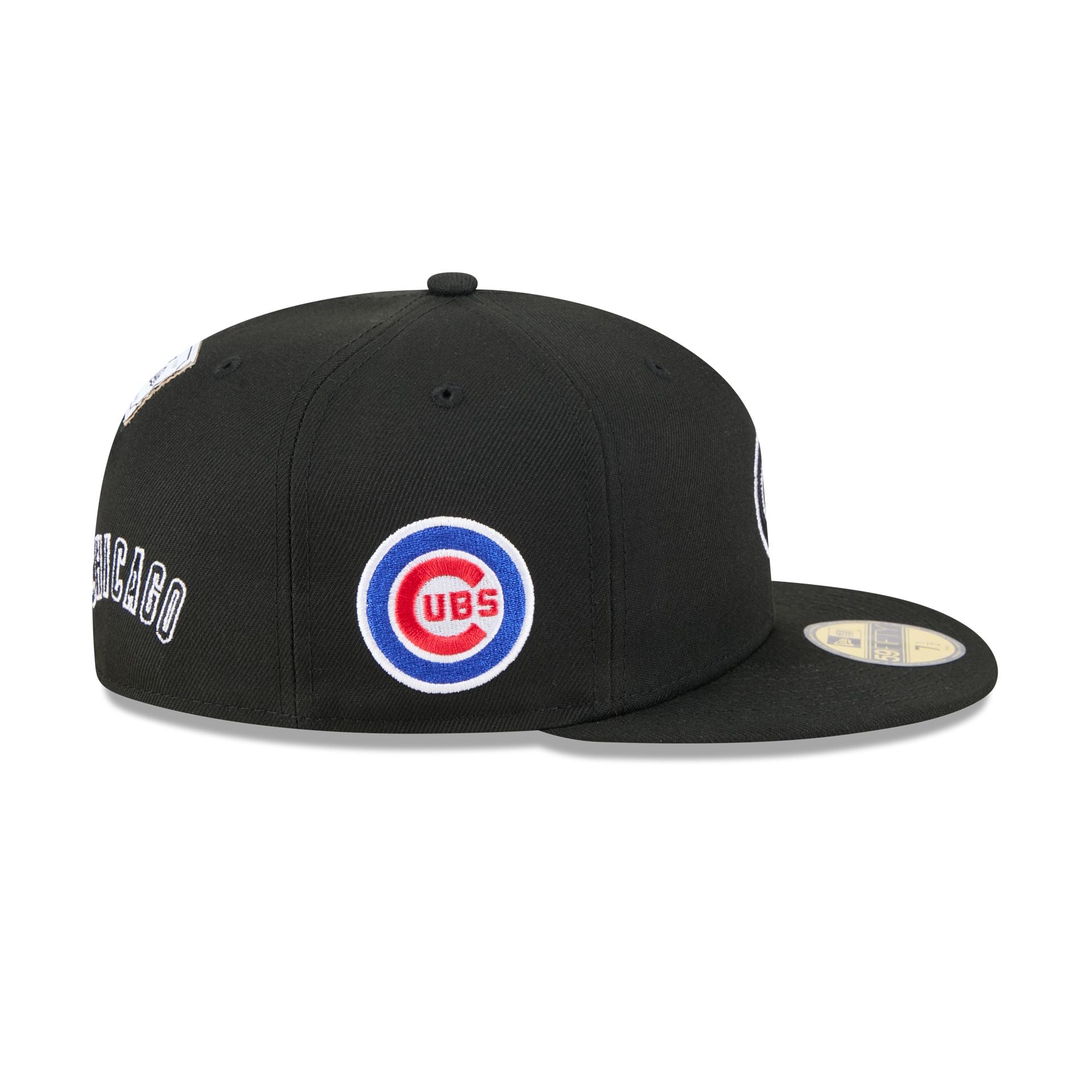 Alpha Industries x Chicago Cubs Black 59FIFTY Fitted Hat - Image 5