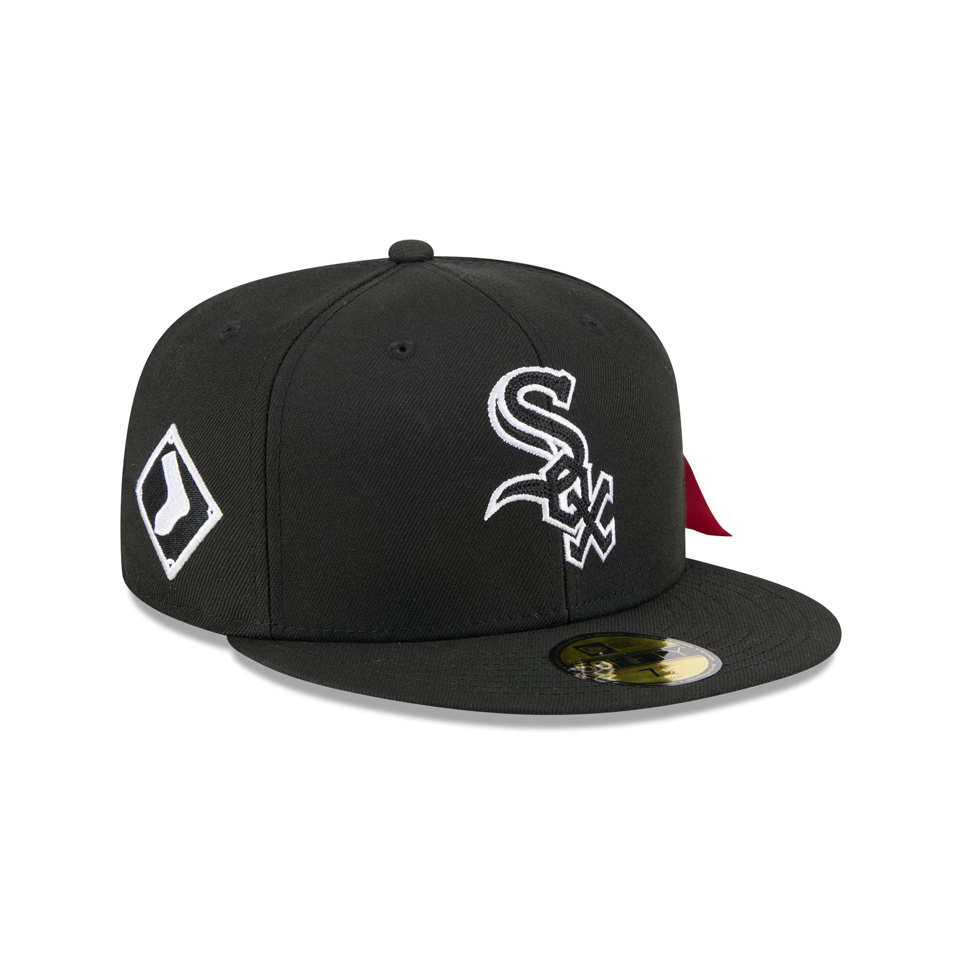 Alpha Industries x Chicago White Sox Black 59FIFTY Fitted Hat - Image 3