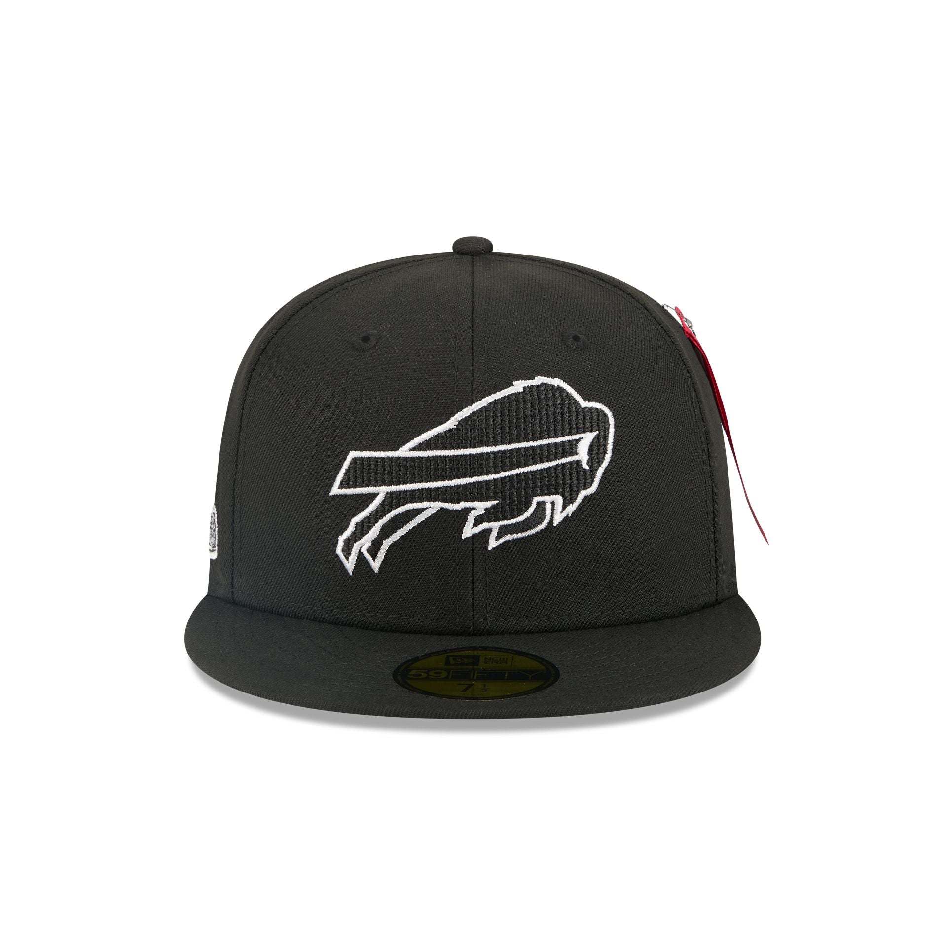 Alpha Industries x Buffalo Bills Black 59FIFTY Fitted Hat - Image 2