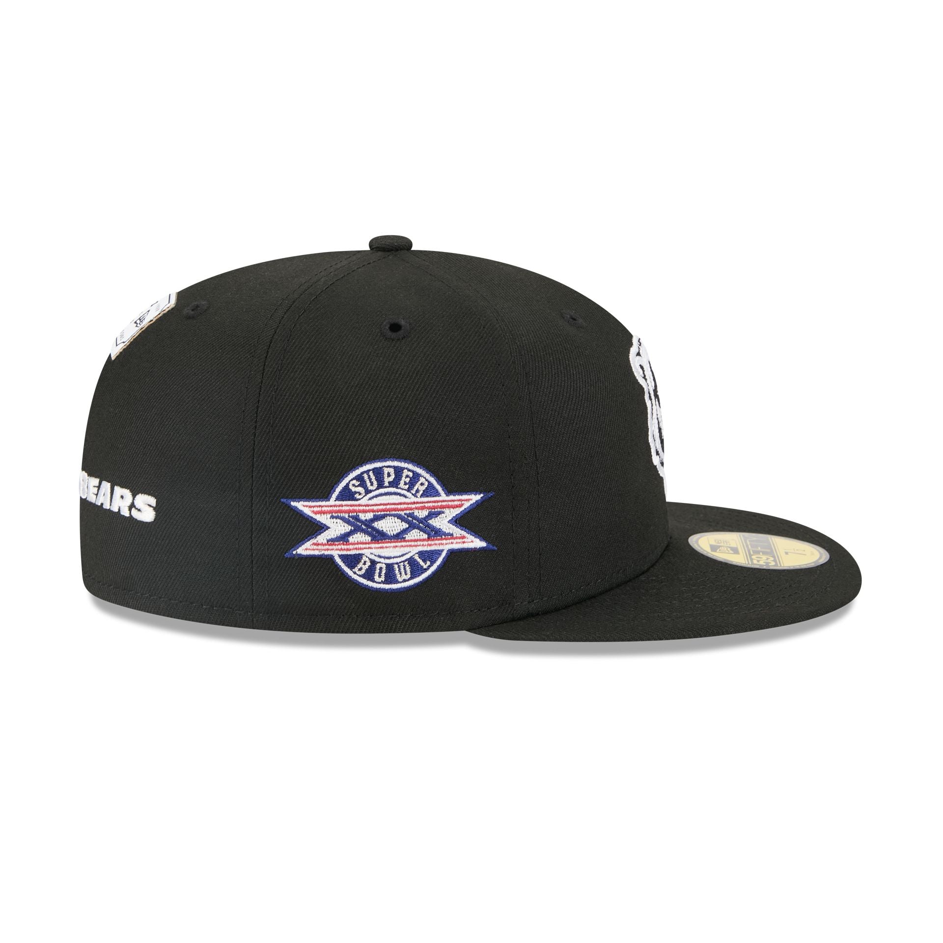Alpha Industries x Chicago Bears Black 59FIFTY Fitted Hat - Image 5