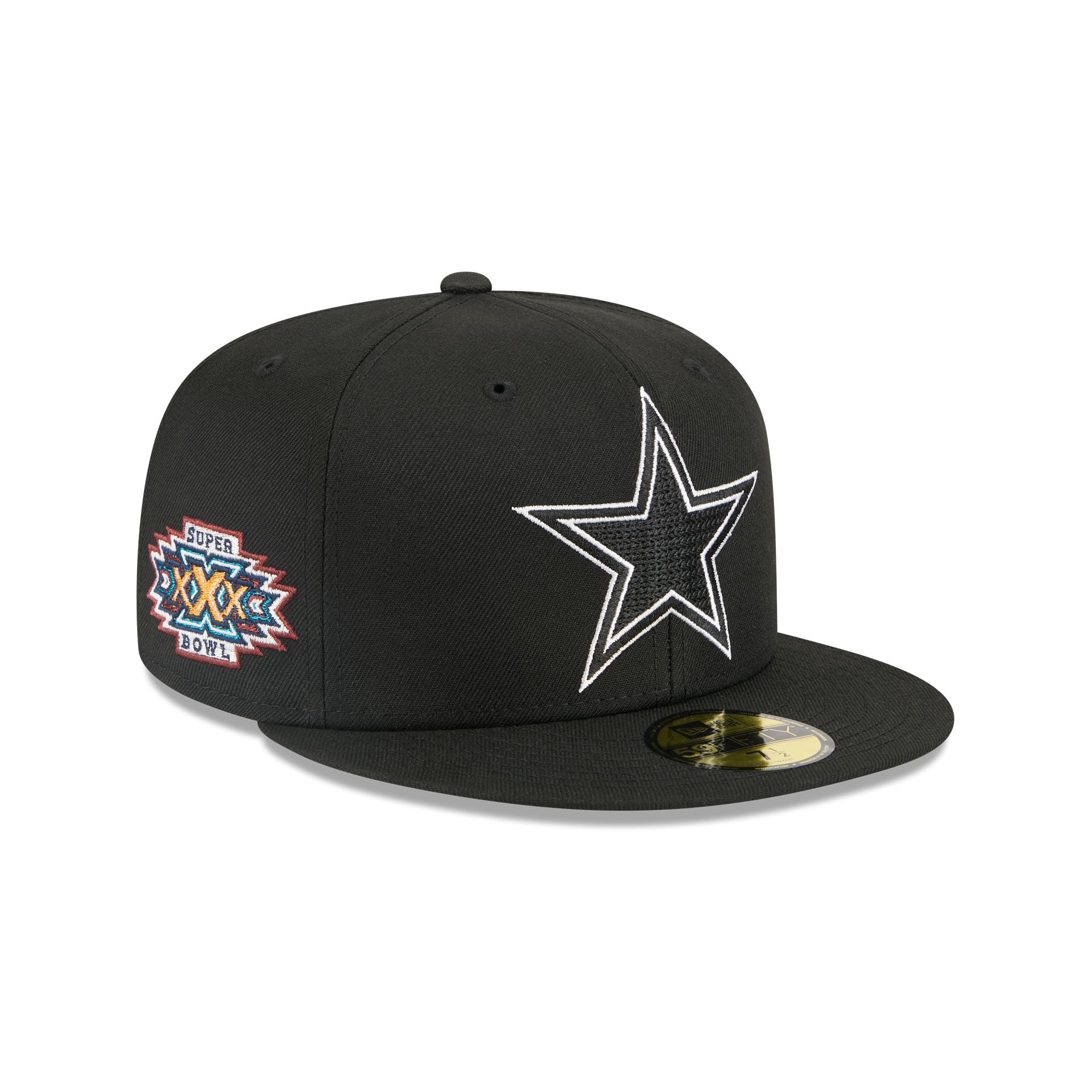 Alpha Industries x Dallas Cowboys Black 59FIFTY Fitted Hat - Image 3