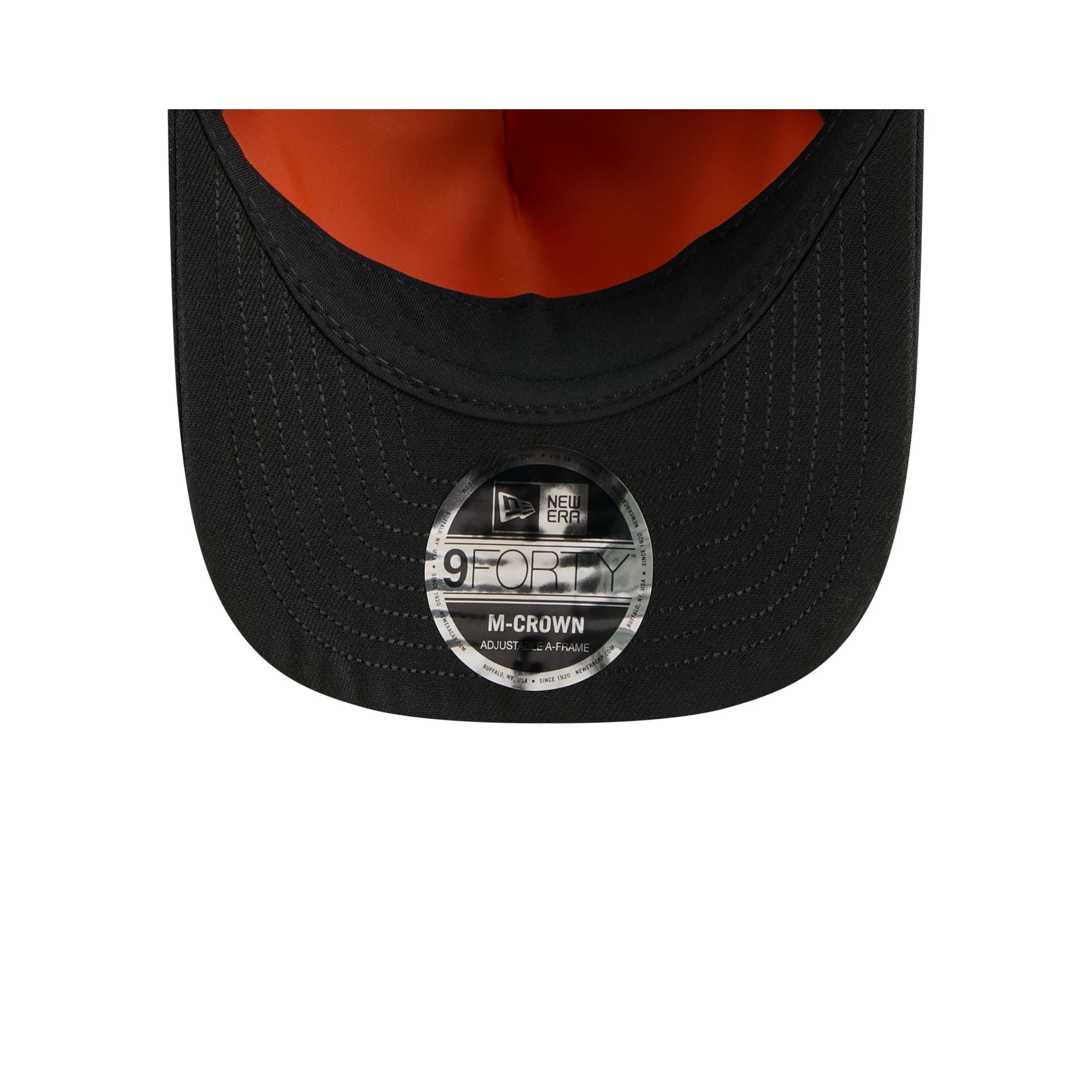 Alpha Industries x Baltimore Orioles Black 9FORTY M-Crown A-Frame Snapback Hat - Image 7