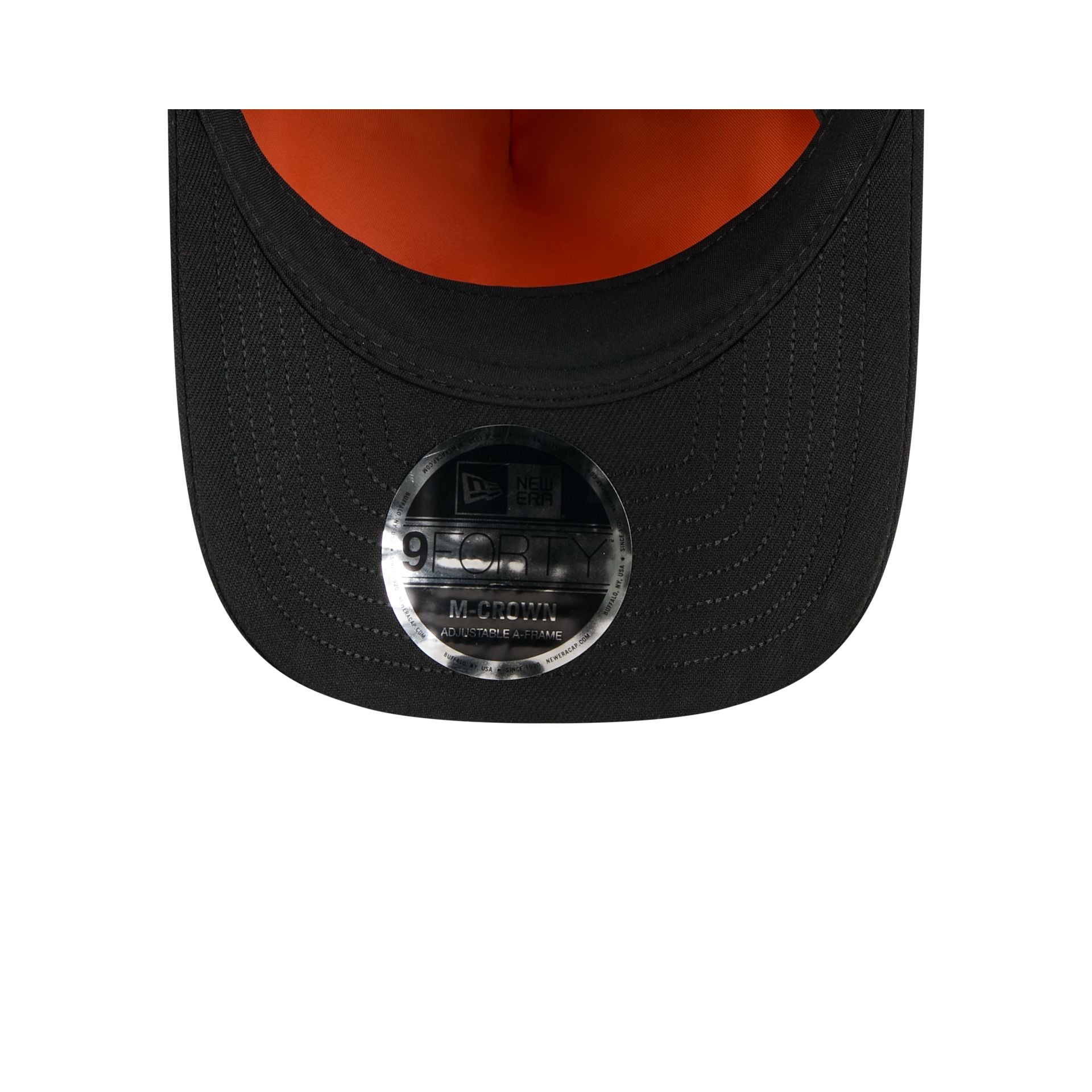 Alpha Industries x Chicago Cubs Black 9FORTY M-Crown A-Frame Snapback Hat - Image 7