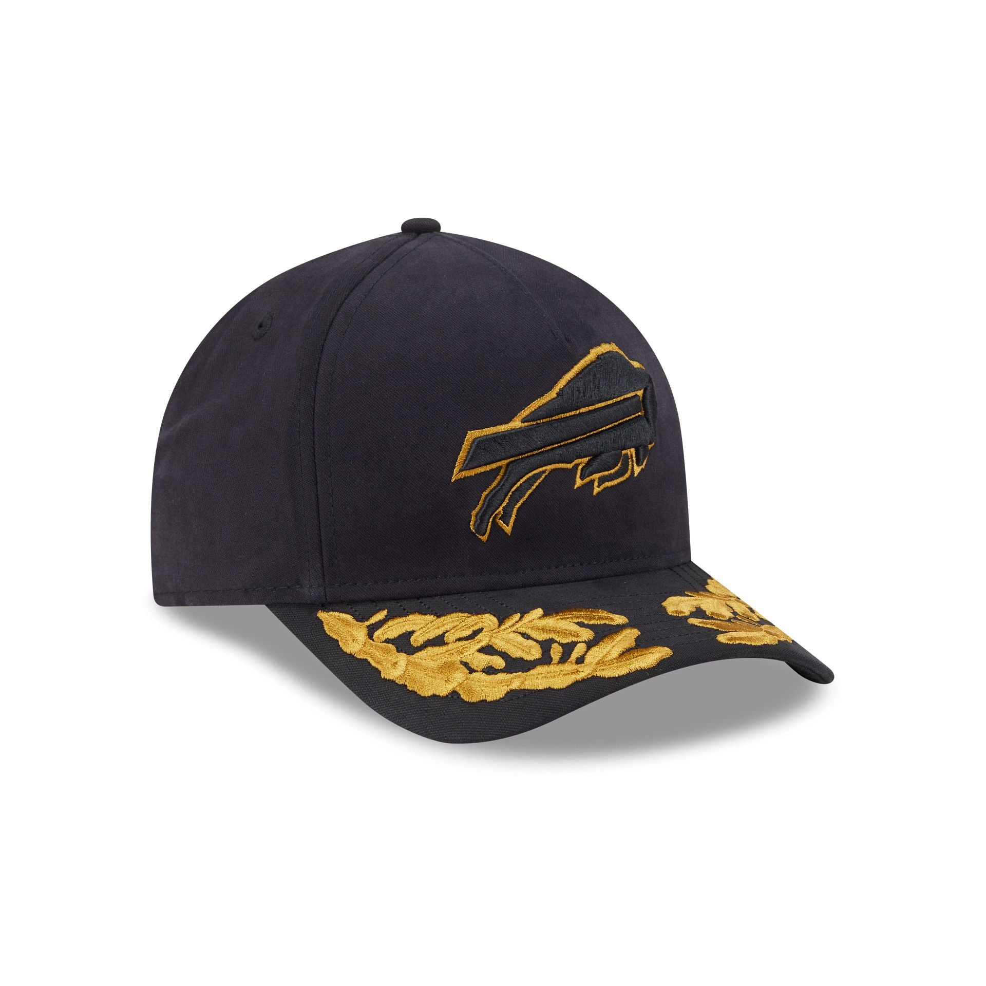 Alpha Industries x Buffalo Bills Black 9FORTY M-Crown A-Frame Snapback Hat - Image 3