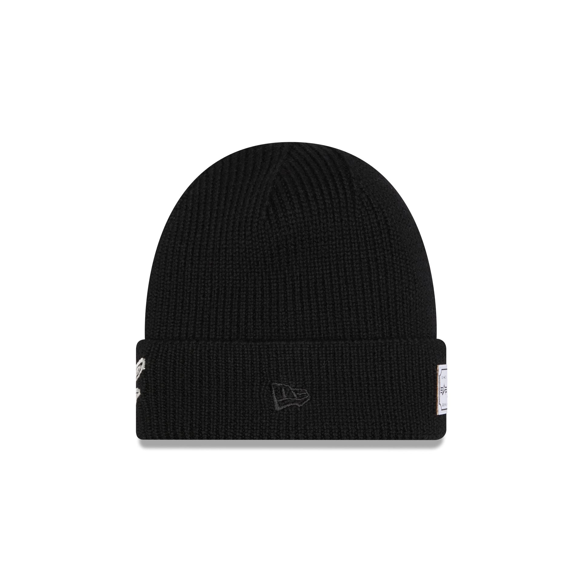 Alpha Industries x Baltimore Orioles Black Cuff Knit Hat - Image 2