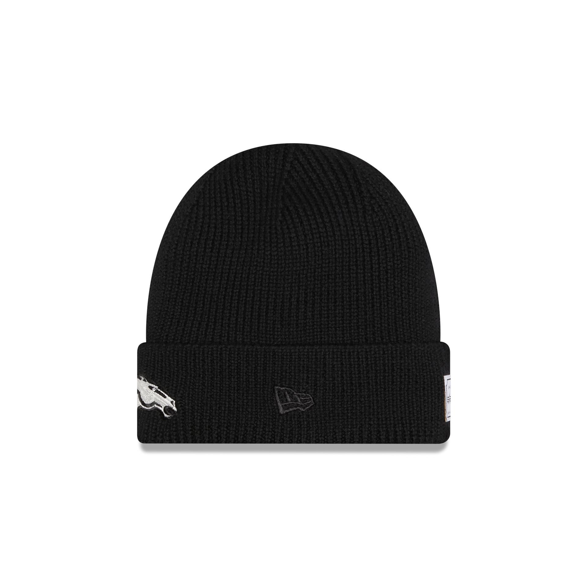 Alpha Industries x Denver Broncos Black Cuff Knit Hat - Image 2