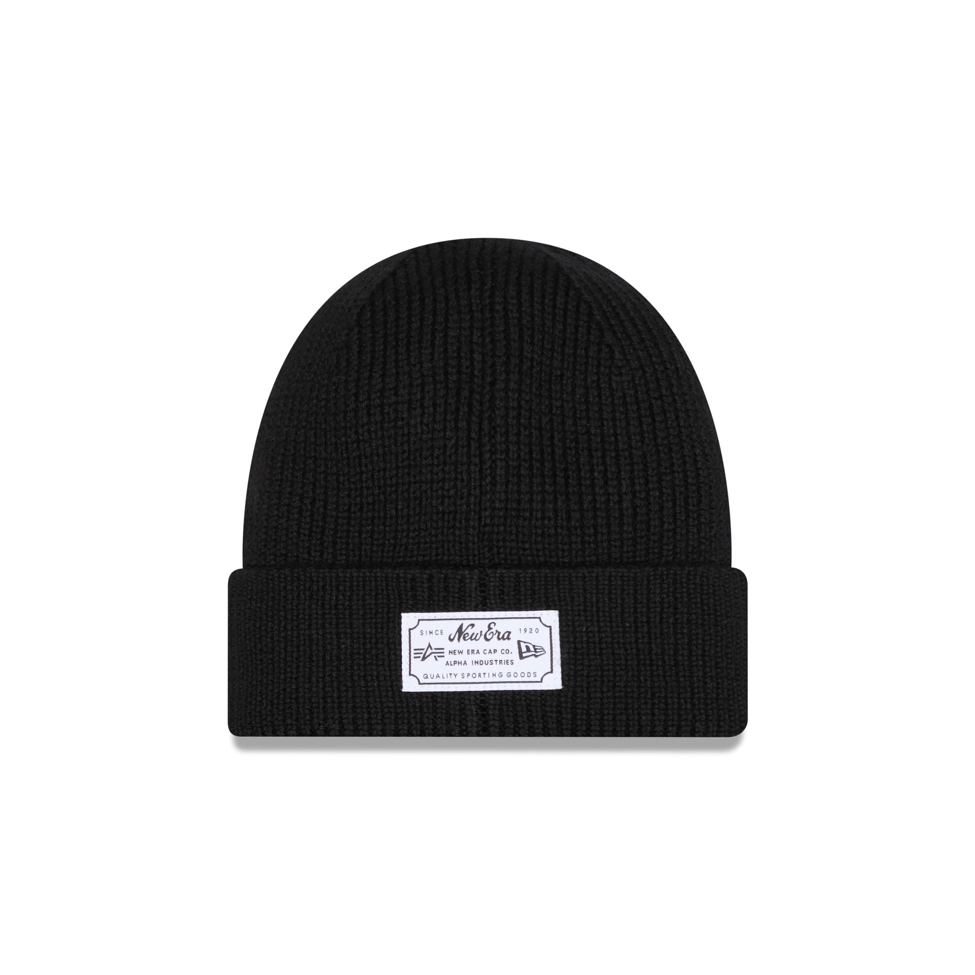 Alpha Industries x Chicago Bears Black Cuff Knit Hat - Image 3