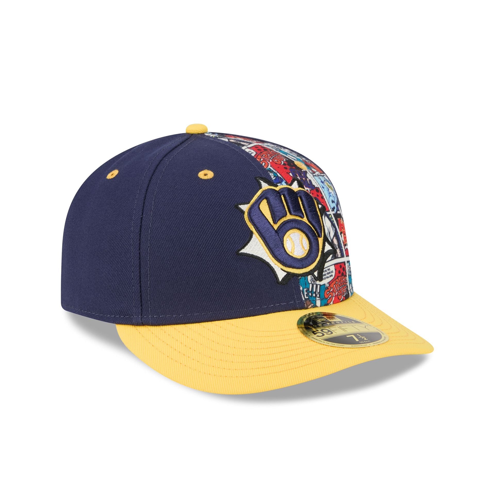 Milwaukee Brewers Diamond Hero Edition Low Profile 59FIFTY Fitted Hat - Image 3