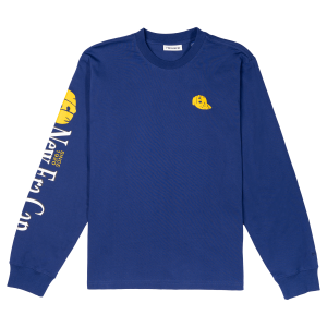 New Era Branded Lock Up '87 Dark Royal Long Sleeve T-Shirt