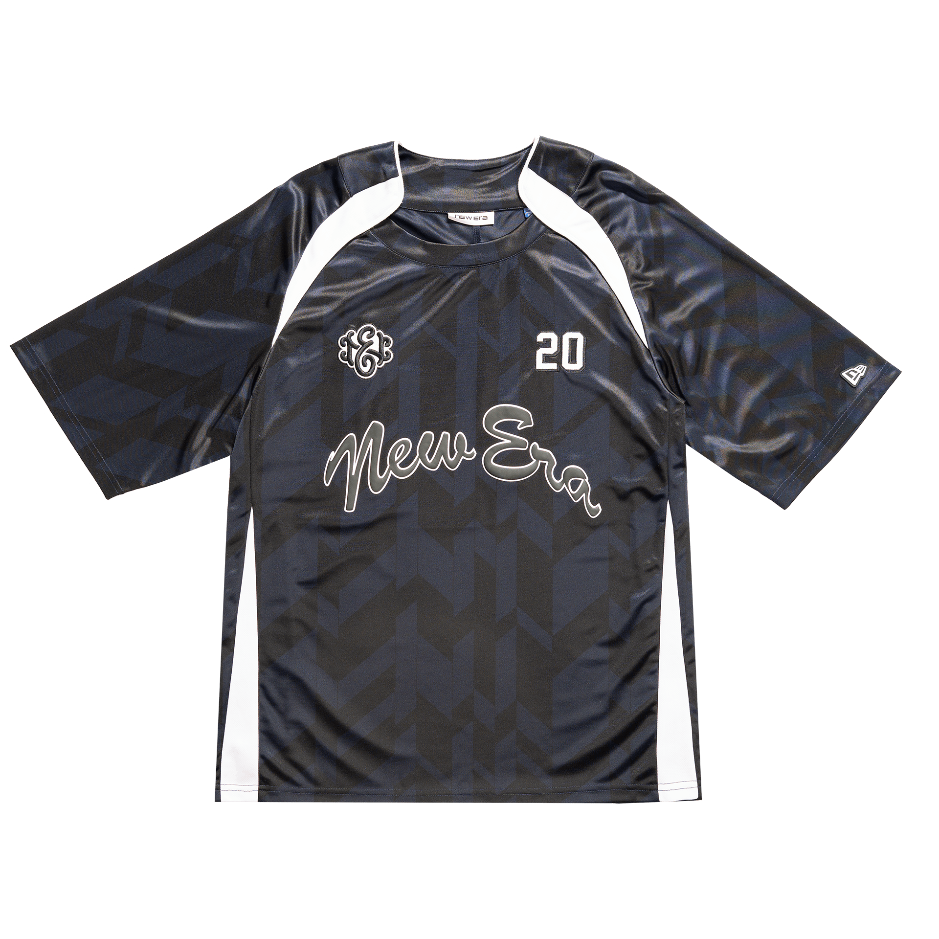 New Era Branded Advantage Printed Navy Soccer Jersey