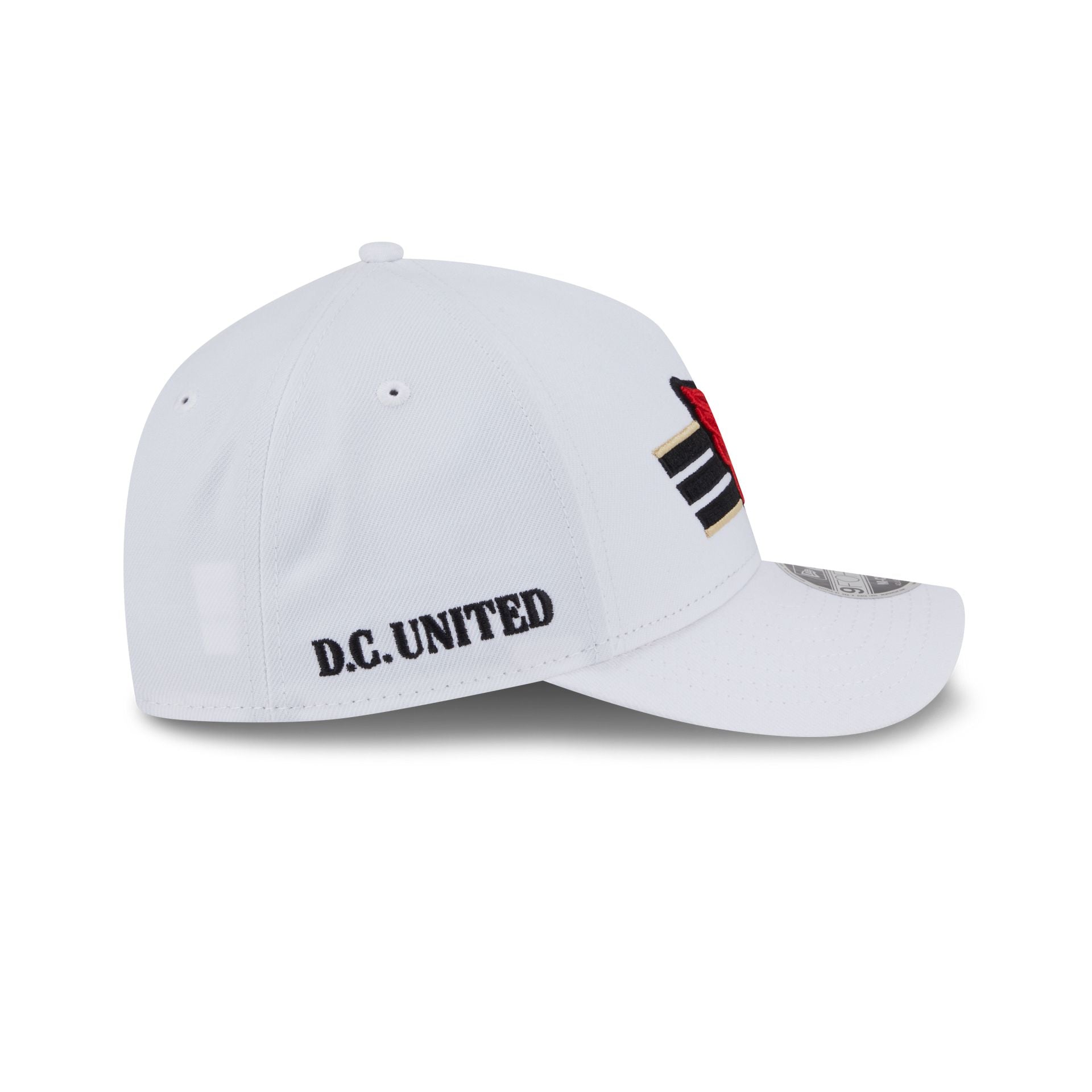 D.C. United 2025 Jersey Hook White 9FORTY M-Crown A-Frame Snapback Hat - Image 4