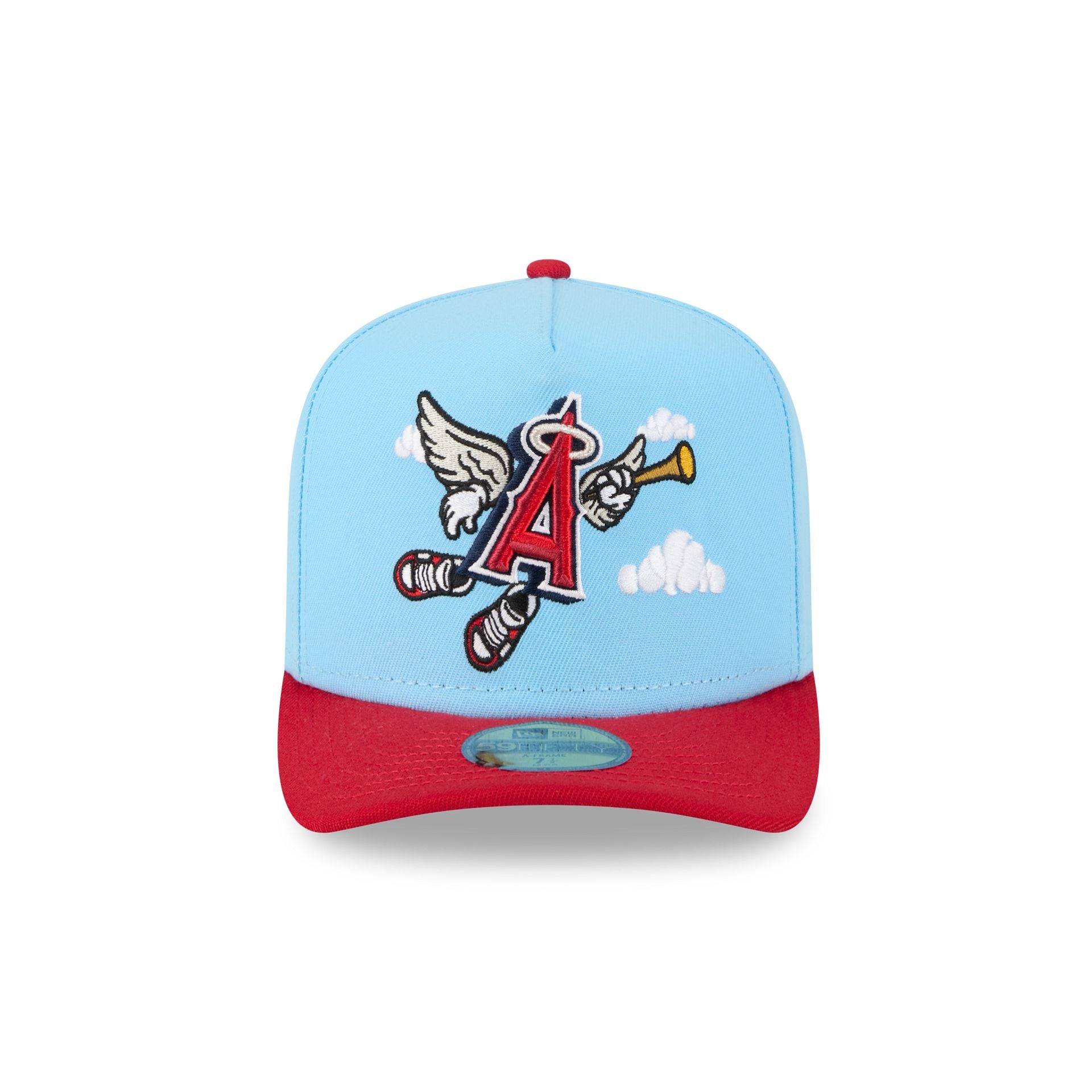 Los Angeles Angels Cartoon 59FIFTY A-Frame Fitted Hat - Image 2