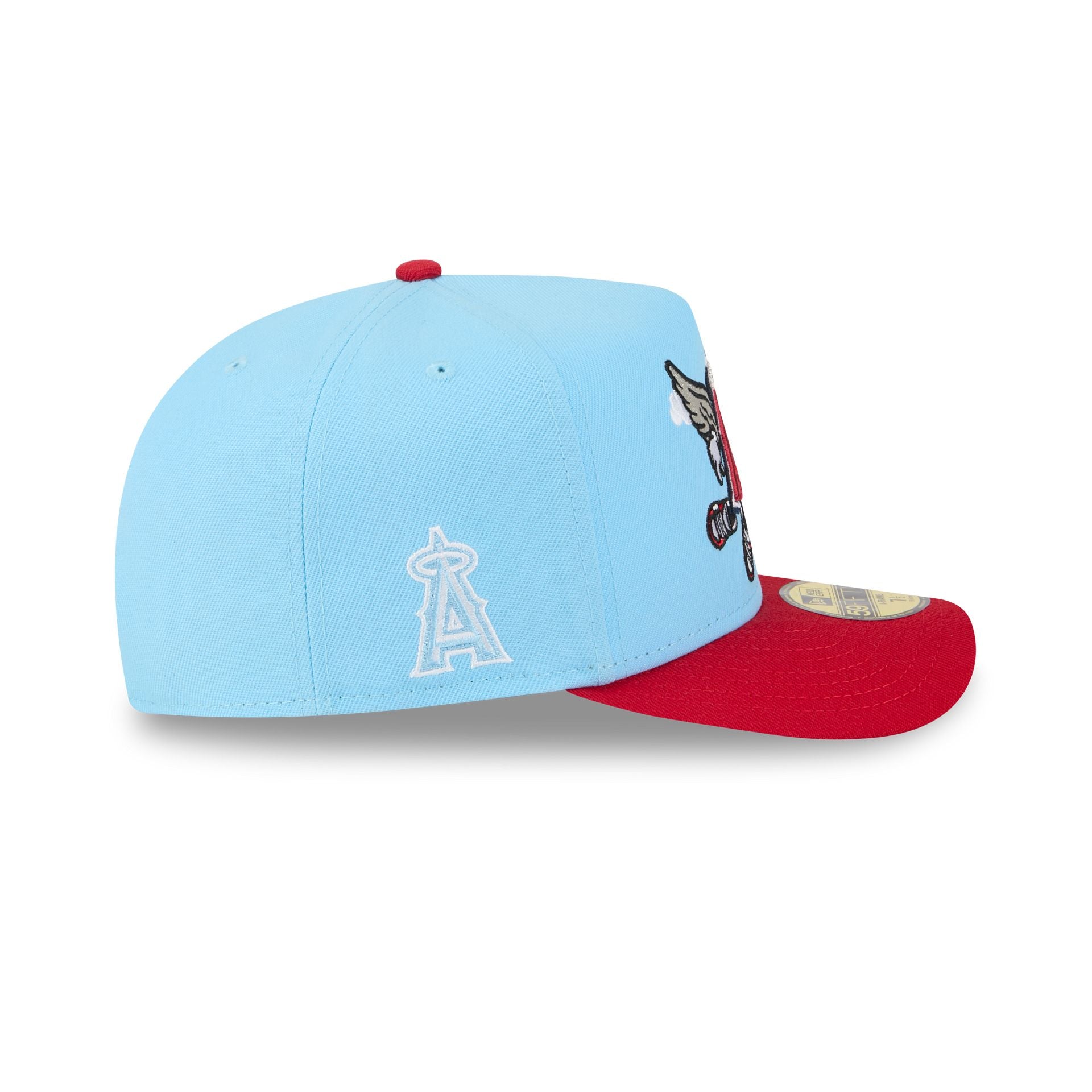 Los Angeles Angels Cartoon 59FIFTY A-Frame Fitted Hat - Image 4