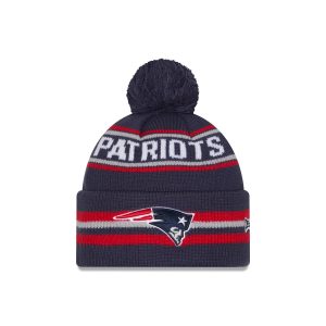 New England Patriots Classic Pom Knit Hat