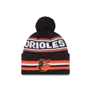 Baltimore Orioles Classic Pom Knit Hat