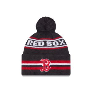 Boston Red Sox Classic Pom Knit Hat