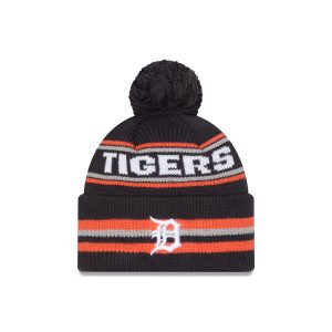 Detroit Tigers Classic Pom Knit Hat