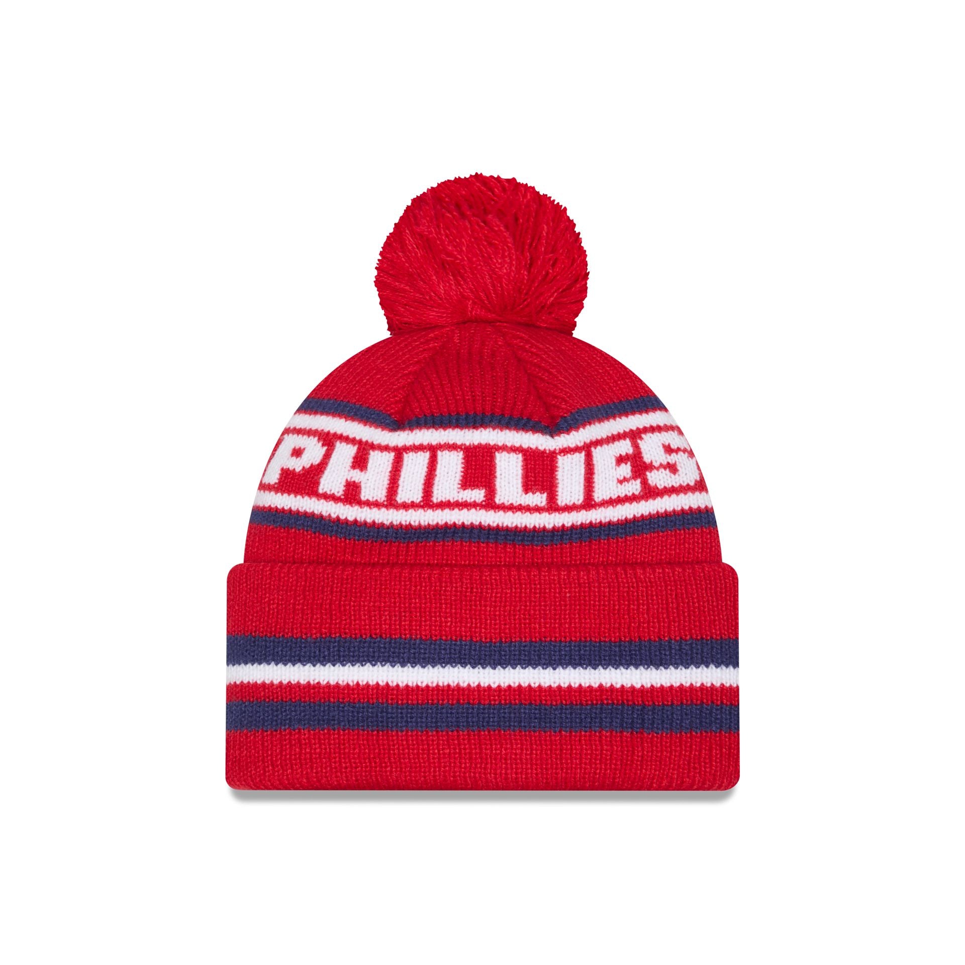 Philadelphia Phillies Classic Pom Knit Hat - Image 3