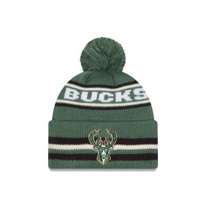 Milwaukee Bucks Classic Pom Knit Hat