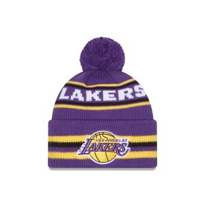Los Angeles Lakers Classic Pom Knit Hat