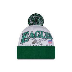 Philadelphia Eagles Spirit Pom Knit Hat