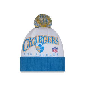Los Angeles Chargers Spirit Pom Knit Hat