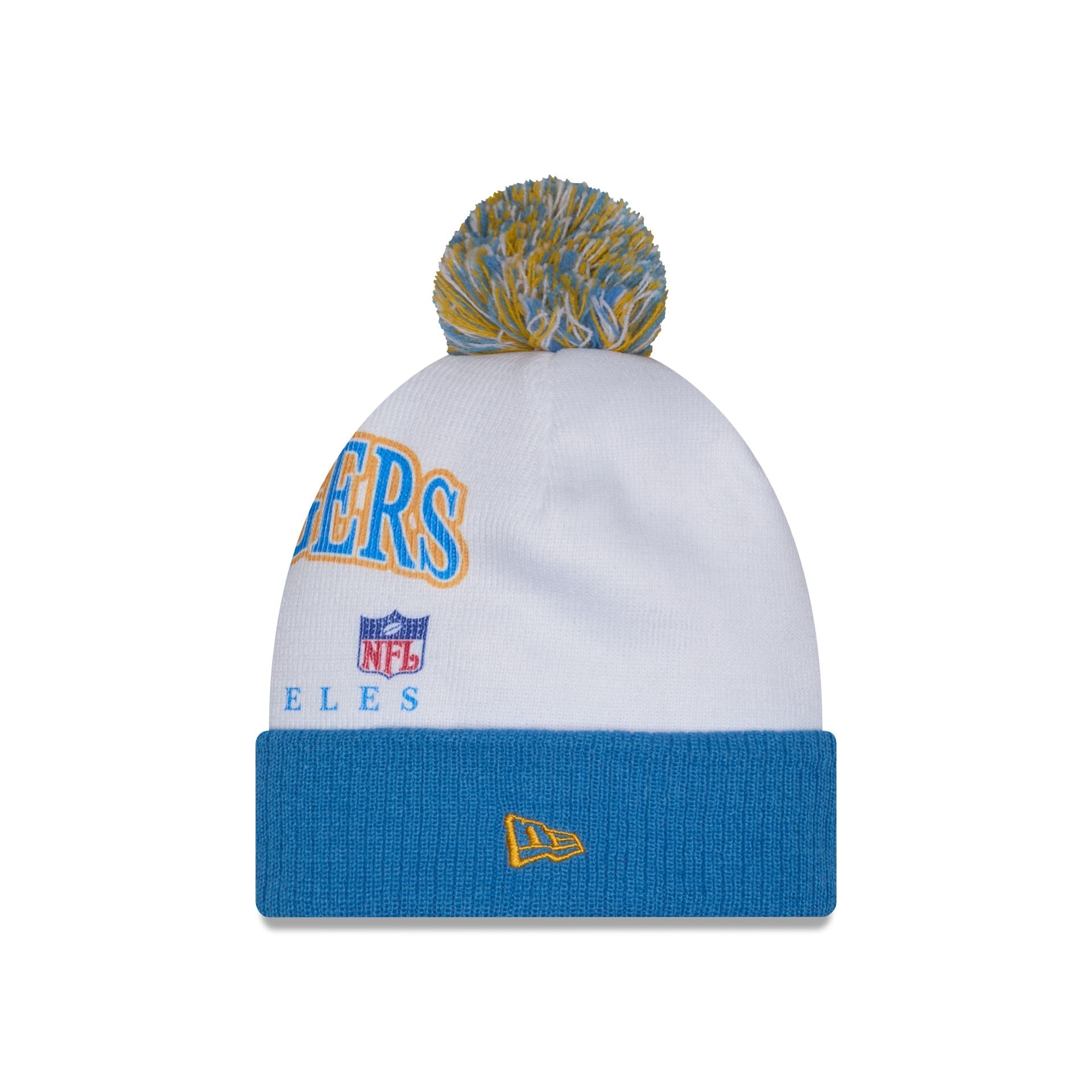 Los Angeles Chargers Spirit Pom Knit Hat - Image 2