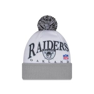 Las Vegas Raiders Spirit Pom Knit Hat