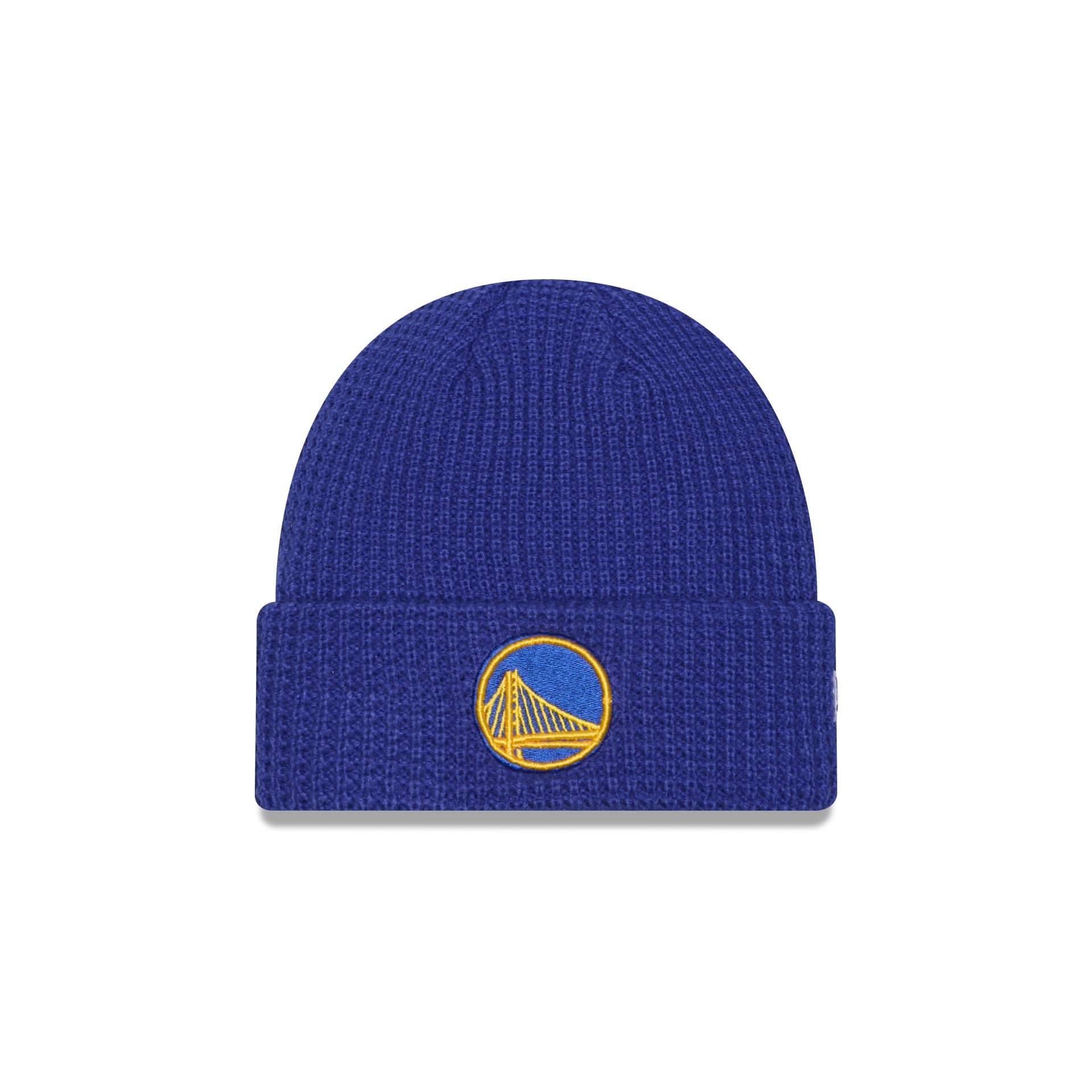 Golden State Warriors Waffle Stitch Knit Beanie Hat