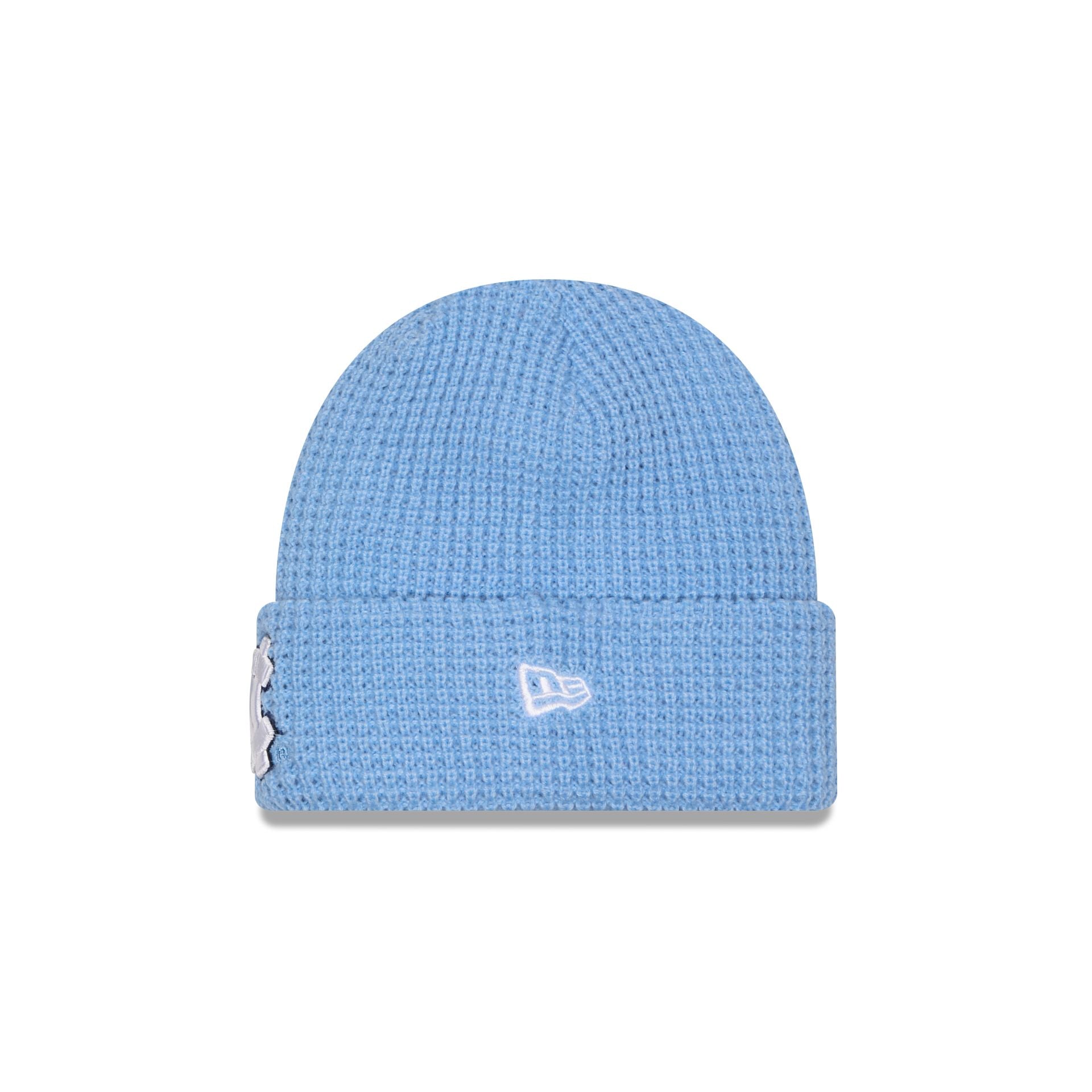 North Carolina Tar Heels Waffle Stitch Knit Beanie Hat - Image 2
