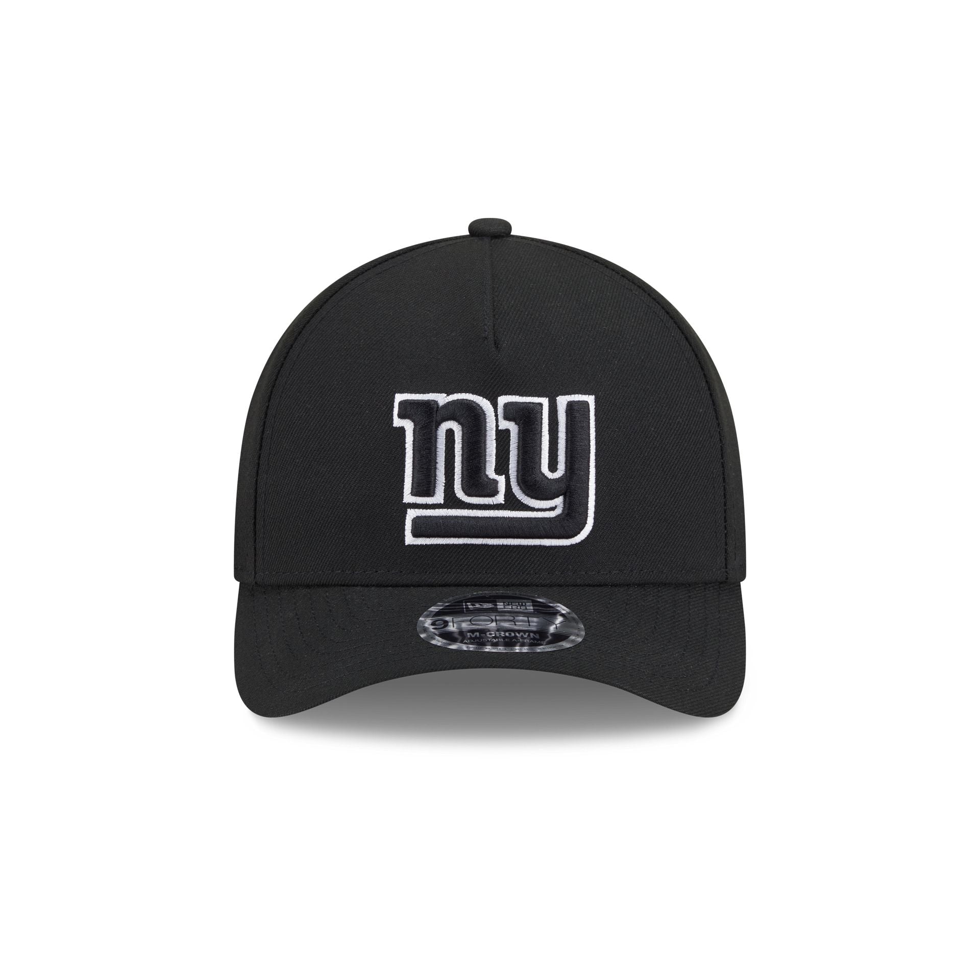 New York Giants Black & White 9FORTY M-Crown A-Frame Snapback Hat - Image 2