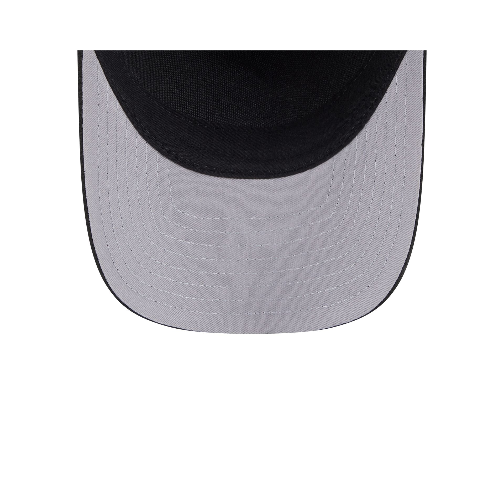 Philadelphia Eagles Black & White 9FORTY M-Crown A-Frame Snapback Hat - Image 7