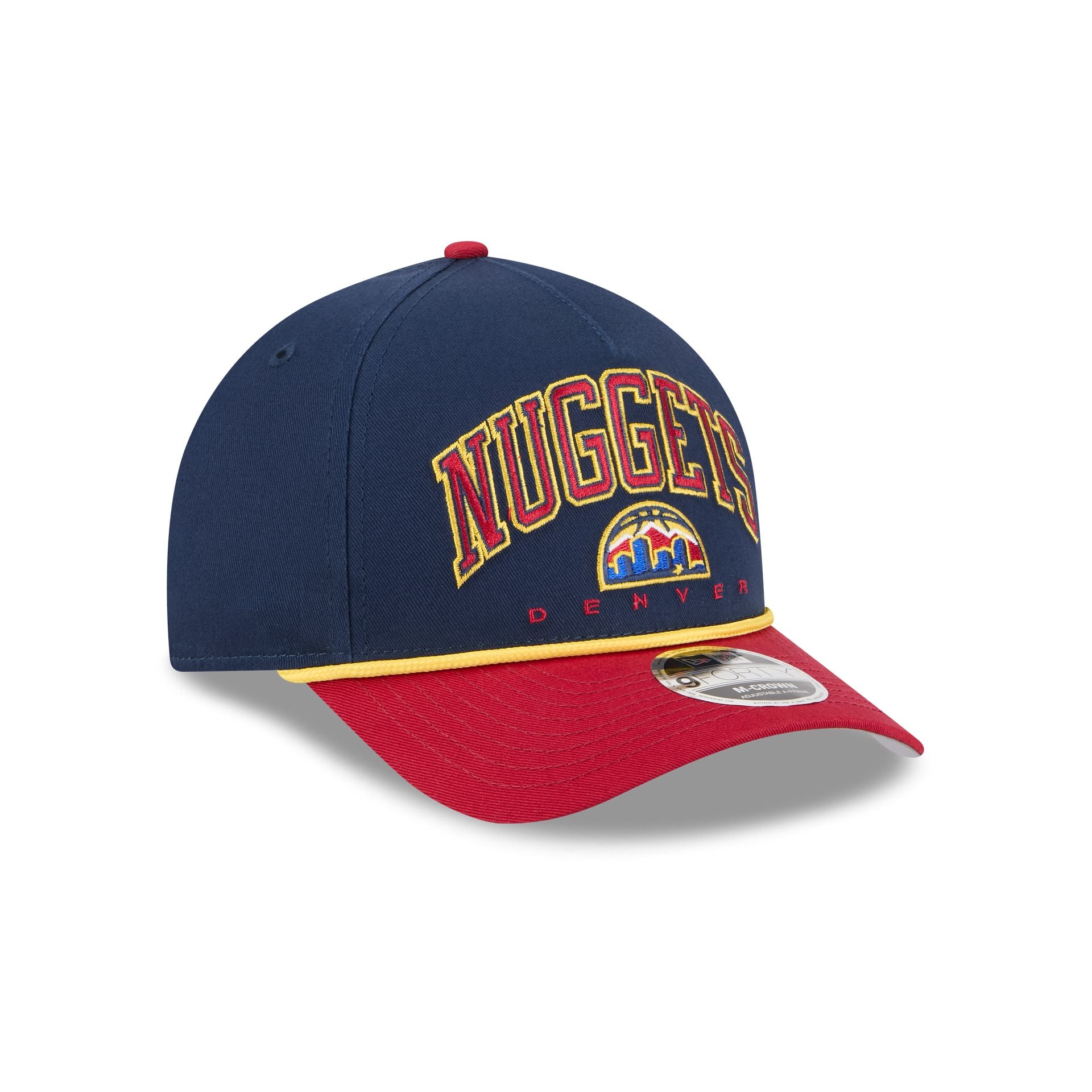 Denver Nuggets Arch 9FORTY M-Crown A-Frame Snapback Hat - Image 3