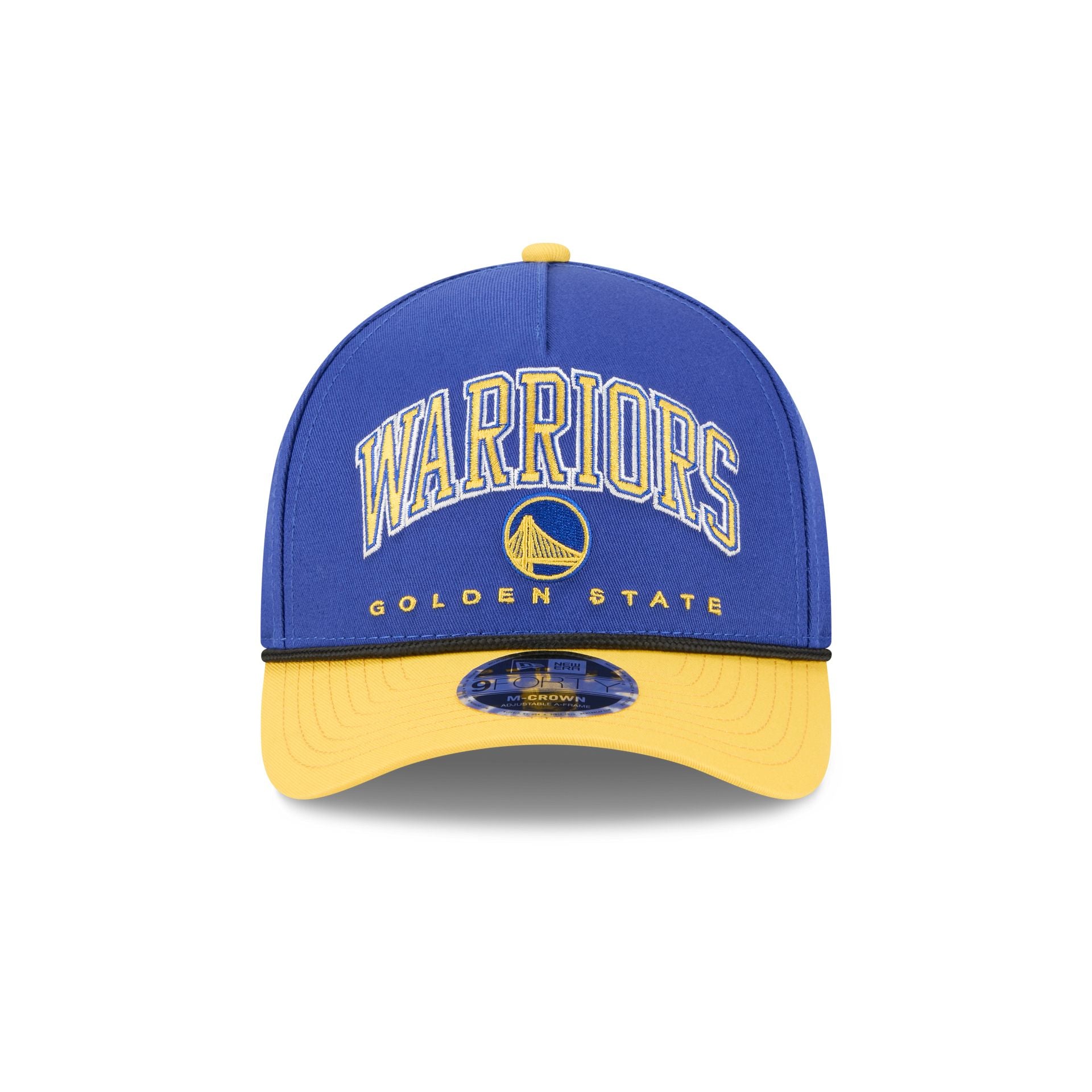 Golden State Warriors Arch 9FORTY M-Crown A-Frame Snapback Hat - Image 2
