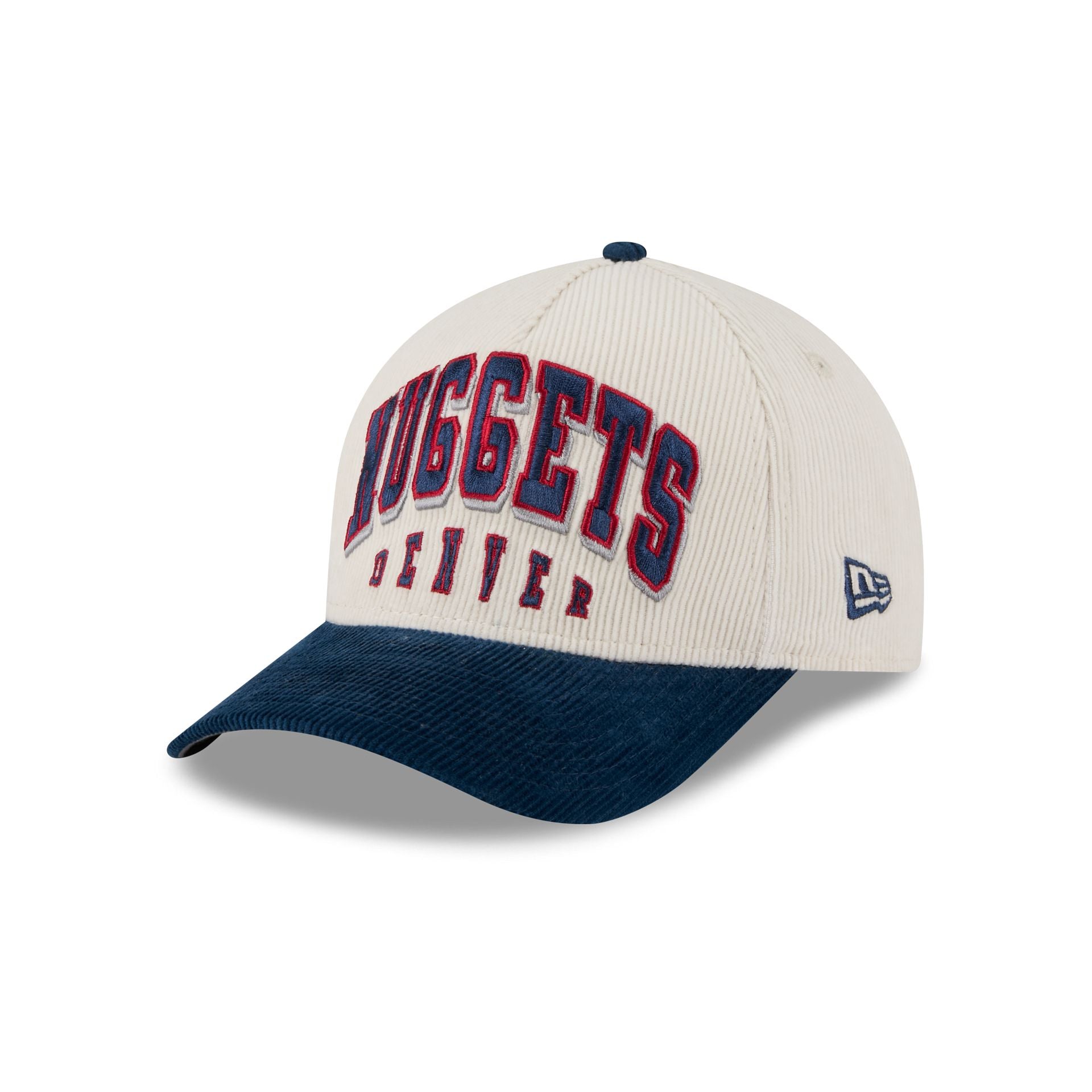 Denver Nuggets Stacked Corduroy 9FORTY M-Crown A-Frame Snapback Hat - Image 3
