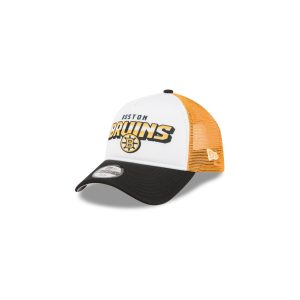 Boston Bruins Shine Kids 9FORTY A-Frame Trucker Hat