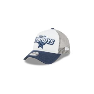 Dallas Cowboys Shine Kids 9FORTY A-Frame Trucker Hat