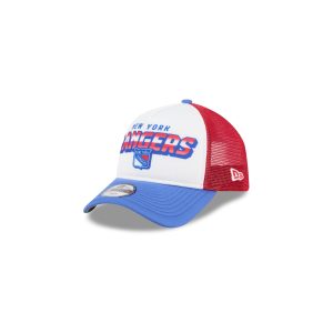 New York Rangers Shine Kids 9FORTY A-Frame Trucker Hat