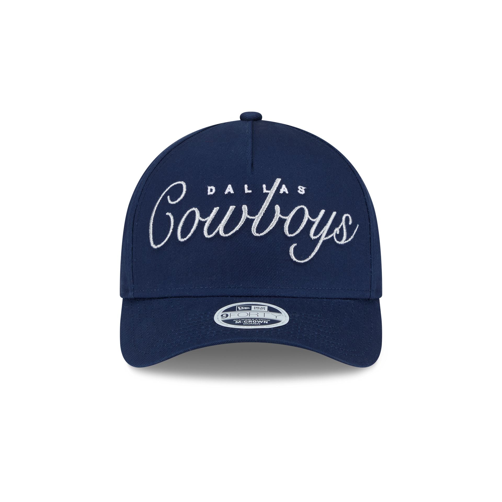 Dallas Cowboys Metallic Women's 9FORTY M-Crown A-Frame Snapback Hat - Image 2