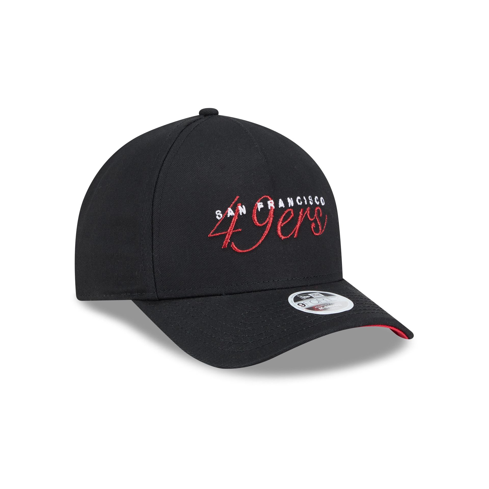 San Francisco 49ers Metallic Women's 9FORTY M-Crown A-Frame Snapback Hat - Image 3