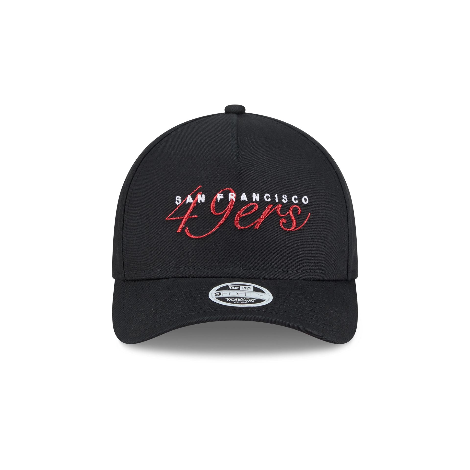 San Francisco 49ers Metallic Women's 9FORTY M-Crown A-Frame Snapback Hat - Image 2
